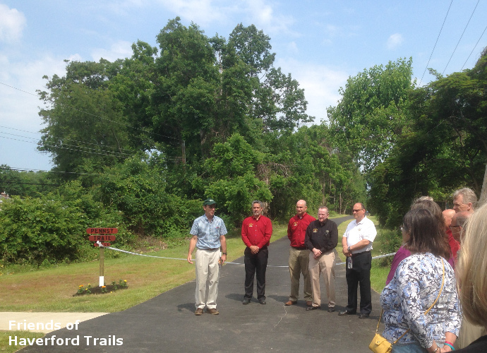 Pennsy Trail Ribbon Cutting