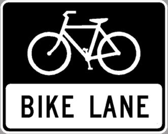 Bike Lane Sign